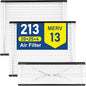 2Pack 213 Replacement Filter Compatible with AprilAire Size: 20x25x4 Whole House Air Purifiers model:1210, 1620, 2210, 2216, 3210, 4200, MERV 13
