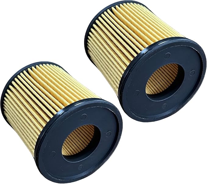 iFJF R12H (R12T Upgrade) Fuel Water Separator Filter Element 10 Micron Only Replacement for Our Own R12H Assembly for Marine or Automotive Replaces S3240 120AT NPT ZG1/4-19 (2Pcs)