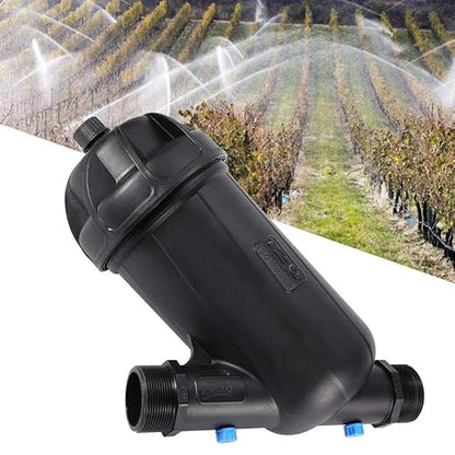 Gardening Mesh Filter Drip Irrigation Y Type Filter Multi Layer Plastic Filtration Equipment for Greenhouse Agricultural Farm Irrigation MNPT 2in DN50 120mesh 0.5 1.0Mpa (Large (Overweight))