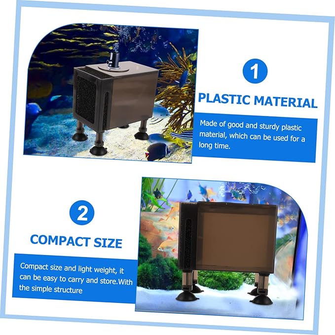 Outdoor Protective Pump Case Filter Plastic Water Pump Box for Household Use Sturdy and Lightweight Design for Aquariums and Camping