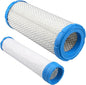 11013-7044 25 083 01 Air Filter & 11013-7045 2508304-S Pre Filter for Kawasaki 11013-7020 11013-7019 for Kohler 25 083 01-S for John Deere M131802 for B&S 841497 for Gravely 21536900 Lawn Mower