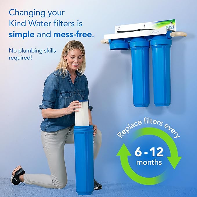 E-3000 Whole House Salt-Free Water Softener & Filter for City Water