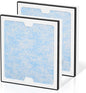 HEPA 550 Filter Replacement for AlorAir CleanShield HEPA 550 Air Scrubber, 17.2 x 15.3 x 2 in Activated Carbon HEPA Filter, 2 Pack