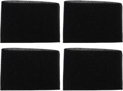 6Pcs 90107 Dry Filter, 6Pcs Retaining Bands, 4Pcs 90585 Shop Vac Foam Sleeve Filter Replacements for Most Shop Vac Wet/Dry Vacuum Cleaners 5 Gallon and Above