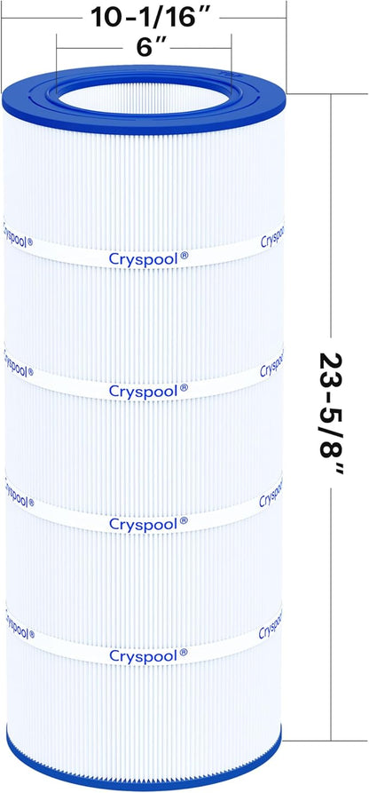 Cryspool® 09028 Filter Compatible with CC100, Clean & Clear CCRP100, R173215, Predator-100, Posi-Clear PXCRP 100, PAP100, C-9410,FC-0686, 100 Sq. Ft Pool Filter Cartridge, 1 Pack
