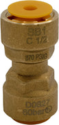 Supplying Demand SB1 1/2 Inch Quick Connect HVAC Brass Coupler Fitting