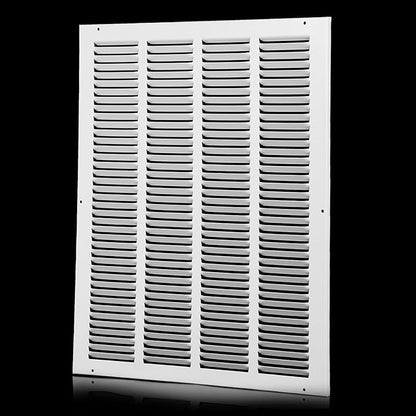 16x20 Return Air Grille(Duct Opening Size),Air Return Vent Cover,Flat Vent Cover,Rejillas De Aire Acondicionado Para Casa,Return Air Grilles,Outer Dimensions:17.75"Wx21.75"H(16"W x 20"H, Duct Opening)