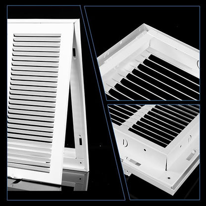24x18 Return Air Grille [Duct Opening Size],Return Air Vent Cover for Wall Or Ceiling,Steel Return Air Filter Grilles Removable Face/Door for 1 Inch Filters (24"W x 18"H [Duct Opening])
