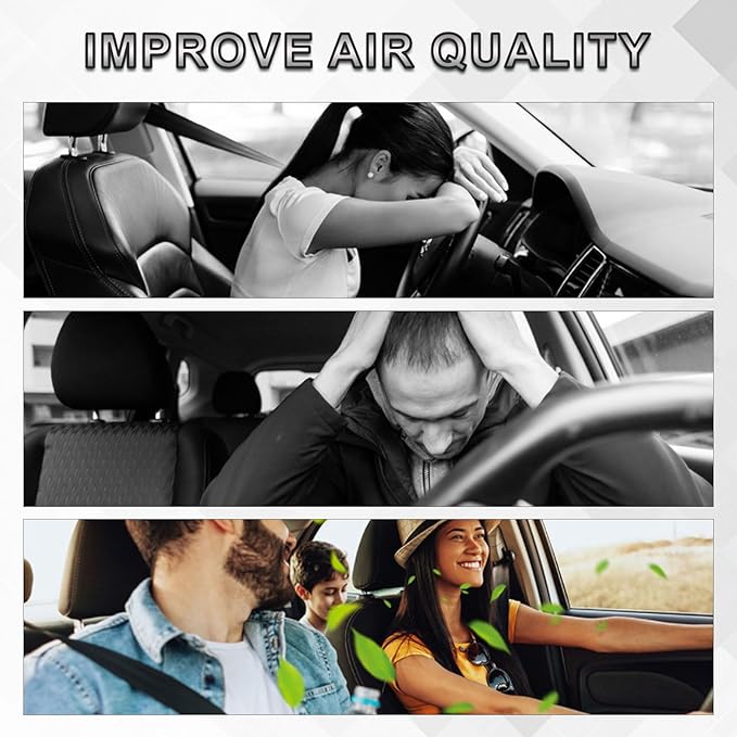 FUN-DRIVING Engine Cabin Air Filter for Hyundai Tucson (2016-2021),Sportage (2017-2022)