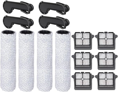 Roller ，Compatible For Tineco， Floor One SWITCH S7/S7 SWITCH Wet Dry Vacuum Cleaner Accessories Spare Parts Roller Brush Filters(D)