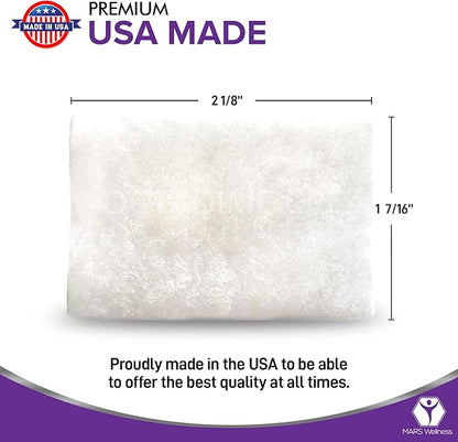 CPAP Filters Disposable Felt Pollen air Filter 20 Pack Compatible with ResMed Airsense 10, Aircurve 10, S9 Series - Made in The USA - Universal CPAP Filter Supplies - Machines - by Mars Wellness