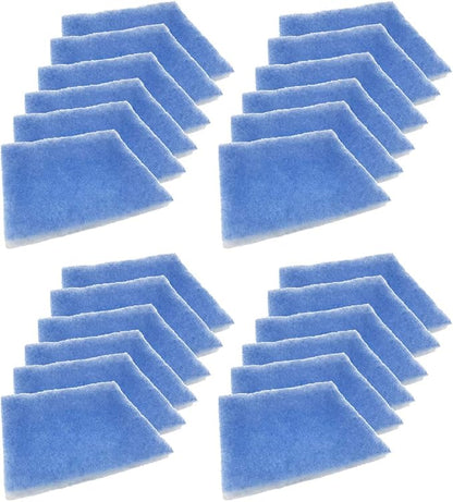 Nispira Replacement Polyester Filters Compatible with BetterVent Indoor Lint Dryer Vent, A pack of 24 Filters