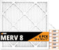 Tiger Tough 18x18x1 Air Filter MERV 8 MPR 600-800, High-Performance Pleated HVAC AC Furnace Filter Replacement for Home, 6-Pack
