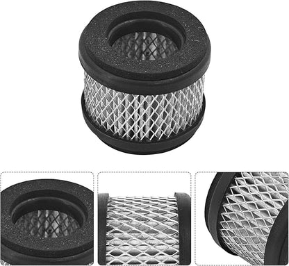 EMF10 Vacuum Oil Mist Filter Kit 2 Pcs For Edwards RV3 RV5 RV8 RV12 2-Stage Rotary Vane Pump, Including A22304198 Oil Mist Element and A22304079 Odour Element