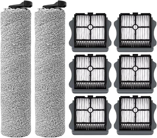 Compatible for TINECO IFloor 3 S3 ，Cordless Wet Dry Floor Washer Handheld Vacuum Roller Brush Filter Spare Parts(C)