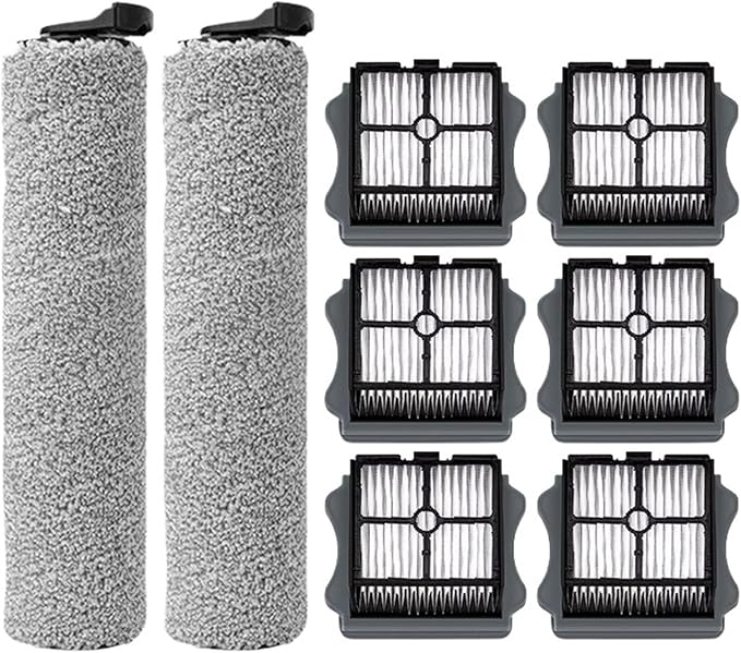 Compatible for TINECO IFloor 3 S3 ，Cordless Wet Dry Floor Washer Handheld Vacuum Roller Brush Filter Spare Parts(A)