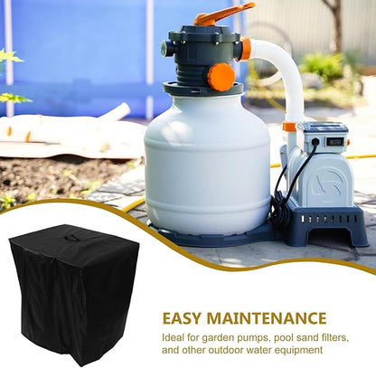 Pool Pump Cover Waterproof Outdoor Filter Pump Housing Protective Cover 55x50x62cm Replacement for Pool Motor and Pond Filter