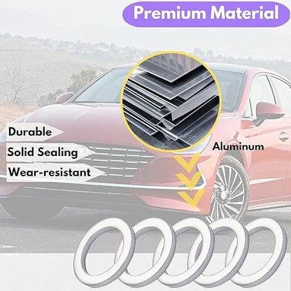 Oil Drain Plug Gasket Replacement for Hyundai Kia Oil Crush Washers Seals 21513-23001 (M14-HYUNDAI)