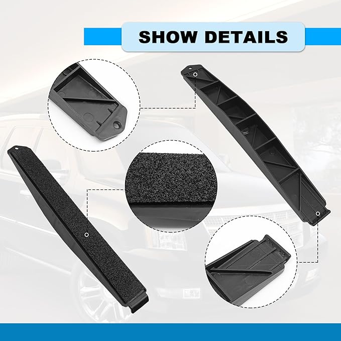 22759208 259-100 Cabin Air Filter Cover Plate, Compatible with 2007-2013 Cadillac Escalade EXT ESV, GMC Yukon XL 2500 Sierra 1500, Chevy Avalanche Suburban Silverado 1500