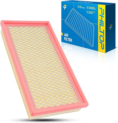 PHILTOP Engine Air Filter, CA7421 Compatible with Chevrolet S10 1994-2004, Blazer, Astro, Camaro, S10 Blazer, GMC Sonoma 1992-2004, Jimmy, Safari, Pontiac Firebird, Oldsmobile Isuzu Hombre