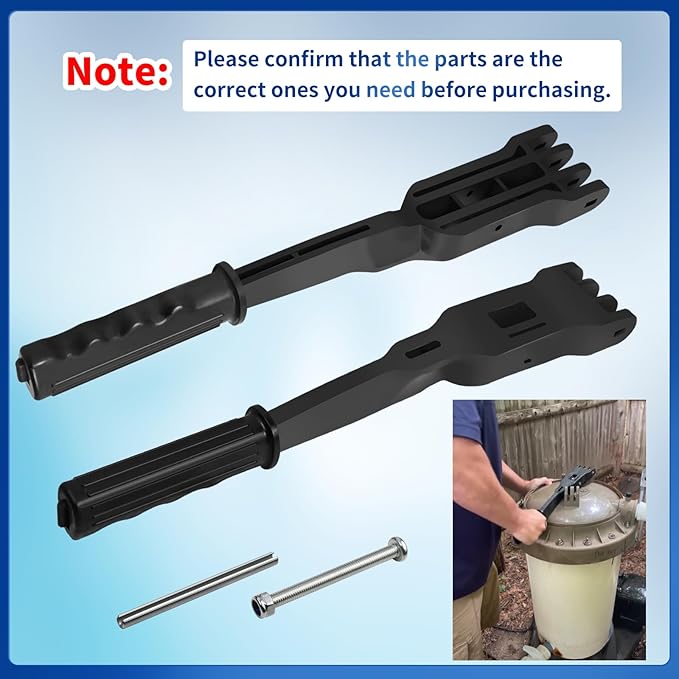 ECX1040 DE Pool Filter Bump Handle Assembly Compatible with Hayward EC40 EC40AC EC50A EC50AC EC65 EC65A EC75 DE EC75A Pool Filter Bump Handle.ECX1040 Pool Filter Bump Handle Parts.XJJ Bump Handle