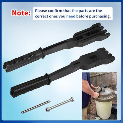 ECX1040 DE Pool Filter Bump Handle Assembly Compatible with Hayward EC40 EC40AC EC50A EC50AC EC65 EC65A EC75 DE EC75A Pool Filter Bump Handle.ECX1040 Pool Filter Bump Handle Parts.XJJ Bump Handle