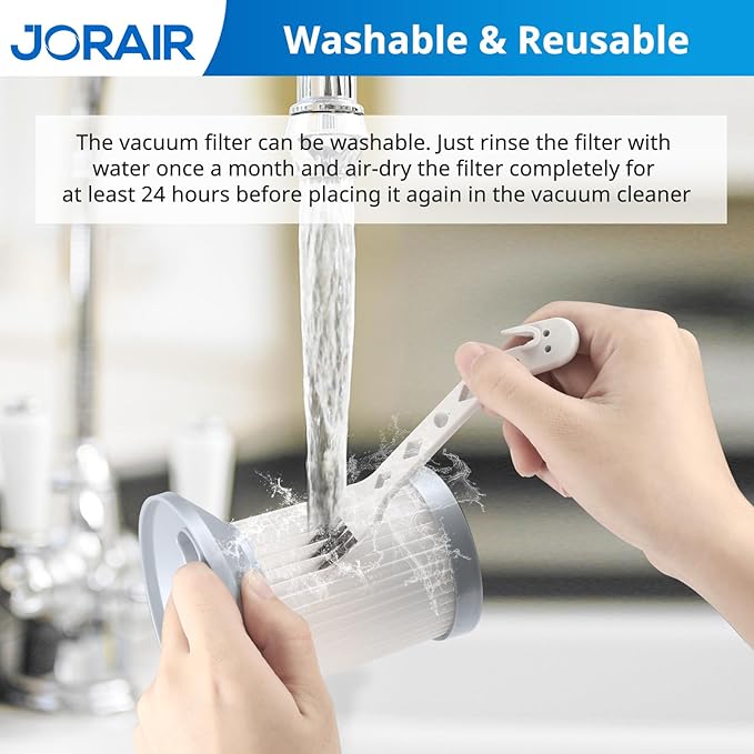 2156A Replacement Vacuum Filter Compatible with Bissell Zing 2156, 2156A, 2156E,1665, 16652, 1665W Zing Bagless Canister Vacuum Cleaner, Compare to Part 1613056, 4 Pack