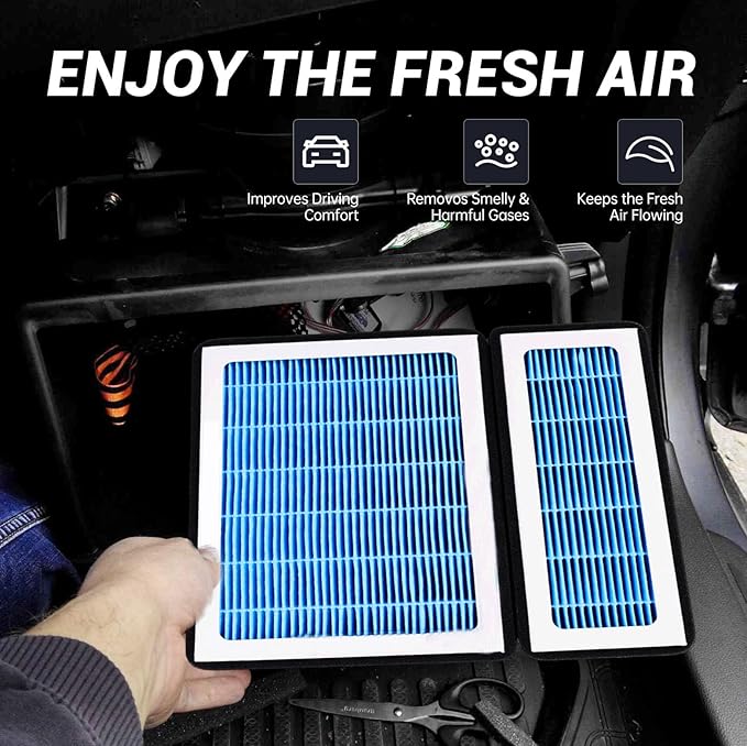 Cabin Air Filter H12157 Fit for Lexus ES300H/ES350, RX350, RX450H, UX200, CX-9, Toyota Avalon, Camry, Corolla, Highlander, Prius, RAV4, Sienna, Venza