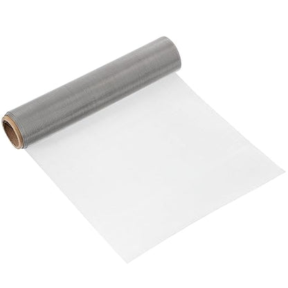 uxcell 60 Mesh 79" x 10" Woven Wire Mesh, 304 Stainless Steel Air Vent Filter Screen, Window Screen Mesh for DIY Projects Vents Cover Filtration Animals Fence