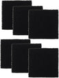 6 Pack Activated Carbon Filters Compatible with Hakko Xytronic Aoyue Smoke Absorber, 5 1/8 Inch x 5 1/8 Inch Solder Extractor Filter