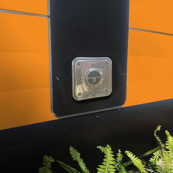 TONDA RV Furnace Vent Screen, Bug Screens Heater Vent Cover for Camper with Installation Tool and Silicone Rubber, 2 Round and 1 Square