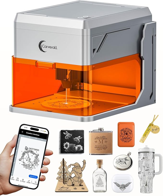 5W Desktop Laser Engraver with Camera, WiFi & AI, A1 Pro AA Beginner Smart Laser Engraver Machine for Home DIY, Beginners, Personal Gifts Engraves Wood/Leather/Paper/Glass/Food, Class 1