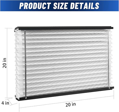 2-Pack 313 Replacement Filter Compatible with AprilAire 1310, 2310, 3310, 4300 Whole House Air Purifier, 20x20x4 Inches MERV 13 Furnace Air Filter