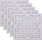 GreeSuit 5 Pack MERV-10 Pre-Filter Replacement Compatible with AlorAir CleanShield HEPA 550 Air Scrubber and Abestorm HEPA 550 Air Scrubber - 5 Pack