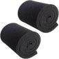 AQUANEAT 2 Pack Aquarium Bio Sponge Filter Media Pad Cut-to-Size Open Cell Foam Sheet for Fish Tank Sump (72" x 12" x 1")