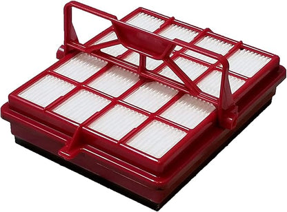 Style P HEPA & Carbon Pre-Filter. Compatible with Aerus Lux Guardian Platinum Canister Vacuum Cleaner, S115 Red.