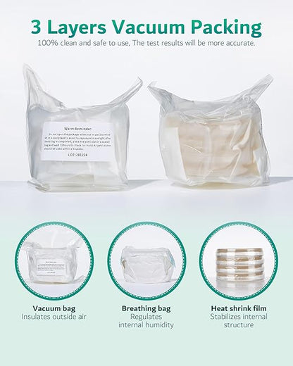 Mold Test Kit for Home - 12 Simple Detection Tests for HVAC, Surfaces & Indoor Air Quality, DIY Black Mold Detector Testing kit at Home, with Detailed Identification Guide & Free Lab Analysis