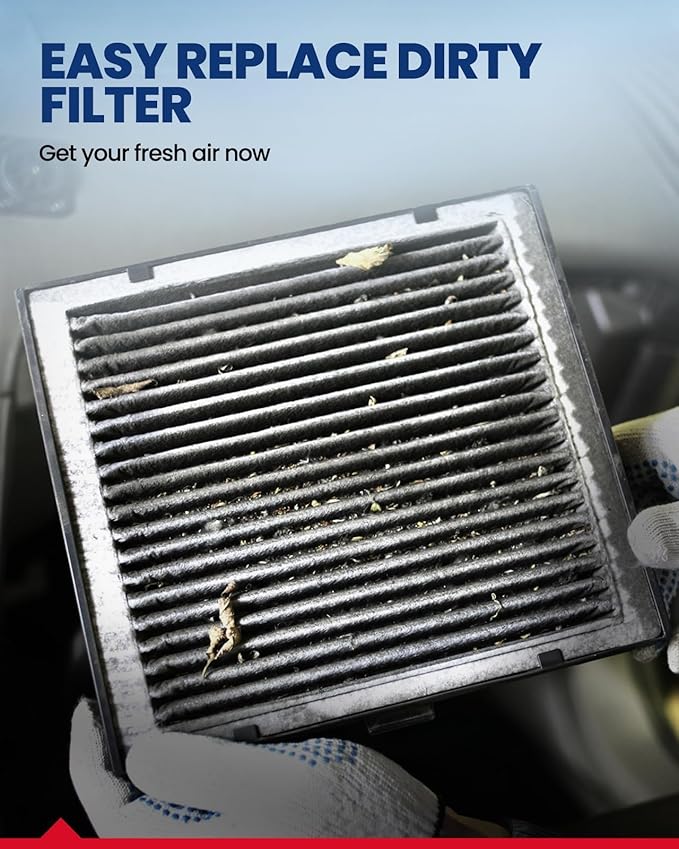 KAX Cabin Air Filter, CF10362 Replacement for 330Ci, X3, M3, 330xi, 330i, 328is, 328i, 325xi, 325i, 318ti, 325Ci, 323is, w/Activated Carbon Passenger Compartment Air Filter