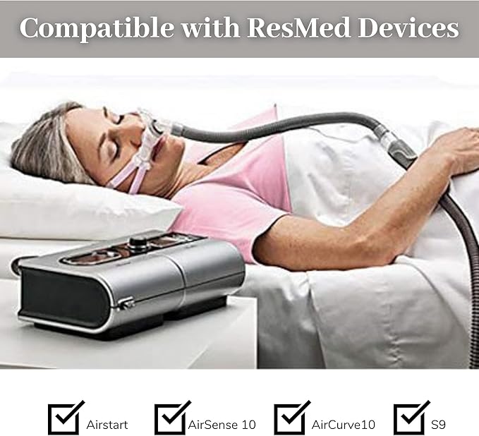 20-Pack Disposable CPAP Filters for ResMed AirSense 10 / AirCurve 10 / S9 / AirStart – Replacement CPAP Machine Filters for Dust, Pollen, Allergens, Clean Airflow, CPAP Therapy
