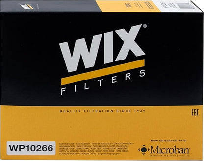 WIX WP10266 Cabin Air Filter Replacement Compatible With Various Ford Trucks (15-20)
