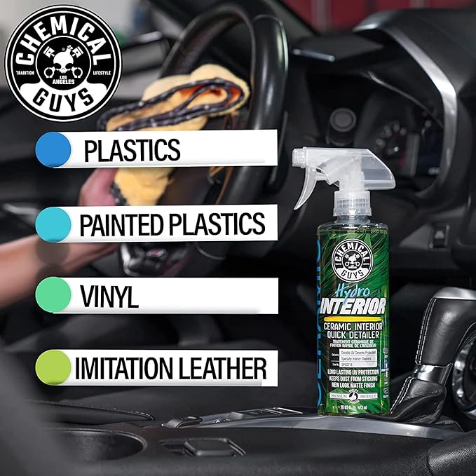Chemical Guys HOL362 16-Piece Arsenal Builder Ceramic Car Wash & Protection Kit with Foam Gun, Bucket and (6) 16 oz Car Care Cleaning Chemicals (Works w/Garden Hose)