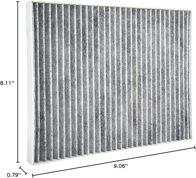 KAX Cabin Air Filter, CF10709 Replacement for Sportage, Tucson, Accent, Rio, Forte, Veloster, Genesis Coupe,Rondo w/Activated Carbon Passenger Compartment Air Filter