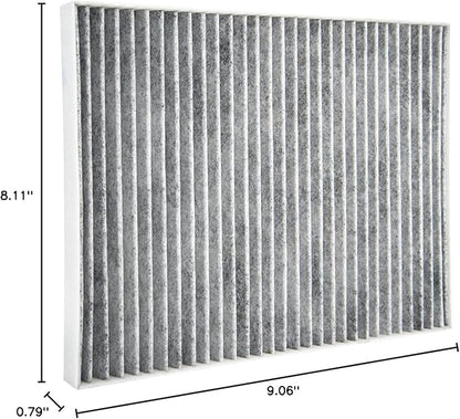KAX Cabin Air Filter, CF10709 Replacement for Sportage, Tucson, Accent, Rio, Forte, Veloster, Genesis Coupe,Rondo w/Activated Carbon Passenger Compartment Air Filter