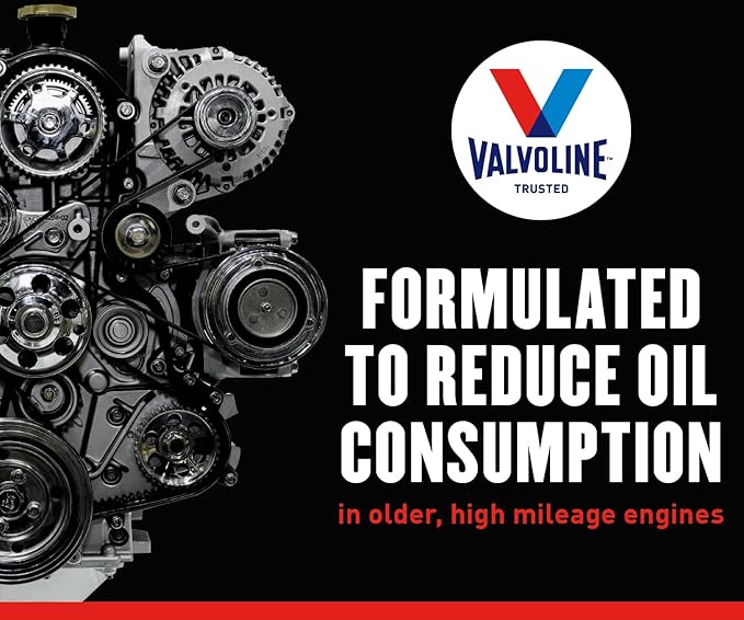 Valvoline High Mileage 150K with Maxlife Plus Technology 5W-20 Motor Oil 1 Quart