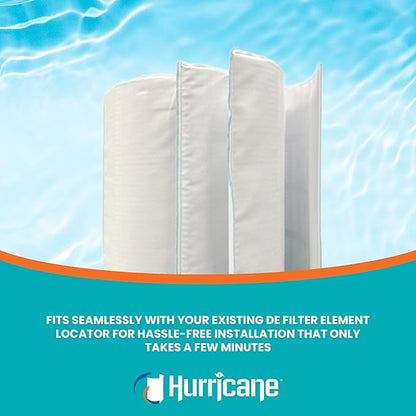 Hurricane Filters HF-DE48-SET - 48 Square Feet DE Grid Filter Replacement for PFS2448, FG-2004, FC-9540, Hayward DEX4800 DA/DS - Best Value USA DE Grid Pool Filters