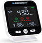 CO2 Monitor Indoor with Bonus Humidity & Temperature Readings | Carbon Dioxide Meter, Homebrewing - Carbon Dioxide Detector, Portable CO2 Detector, CO2 Meter Indoor, CO2 Sensor