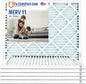 Filters Fast 20x21.5x1 Air Filter MERV 11, 1" AC Furnace Air Filters, Made in the USA, Actual Size: 20"x21.5"x0.75, 6 Pack