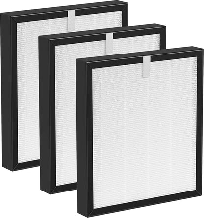 LINNIW TZ-K2 Replacement Filter Compatible with ToLife Air Purifier TZ-K2, 3-in-1 High-Efficiency Activated Carbon and Pre-Filter, TZ-K2-A Replacement Filters, 3 Pack