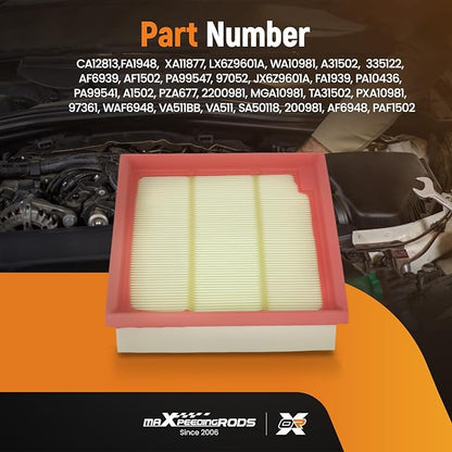 maXpeedingrods CA12813 Engine Air Filter for Ford Escape Maverick Full Hybrid EV-GAS FHEV 2.5L, for Lincoln Corsair Plug-In Hybrid EV-GAS PHEV, Replacement for FA1948, AF1502