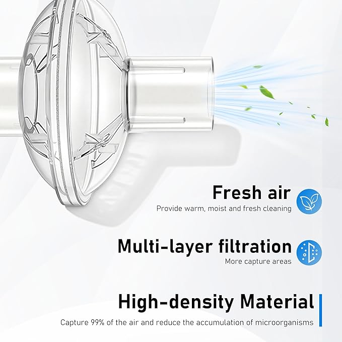 CP-AP Filters Universal Fit in Line CP-AP Filter - Compatible with 22mm 25mm Tubing CP-AP and BiP-AP Machines Like Res-Med Phil-IPS Respironics Dream.Station Devil-Biss by TOMOON 3 Pack